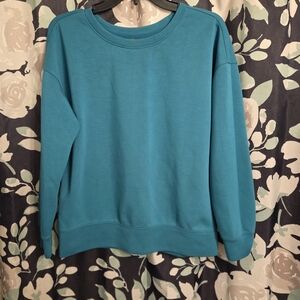 Mondetta Teal Crewneck Sweatshirt